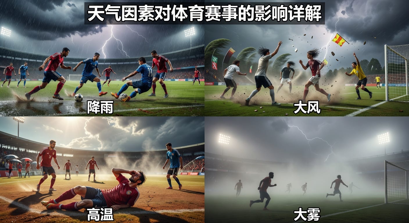 乐鱼体育：天气因素如何影响体育赛事与博彩决策