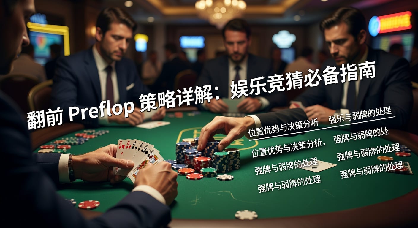 翻前 preflop：开局决策与实战思路