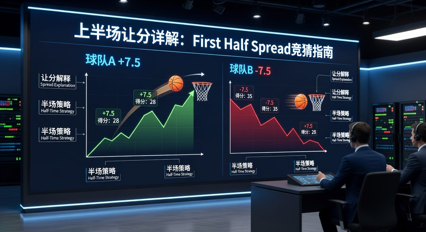 上半场让分 first half spread：实战解读与判断框架